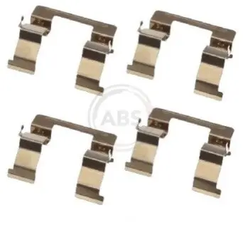 Фото Гальмівні колодки (монтажний набір) A.B.S. (1605Q) зображення 1