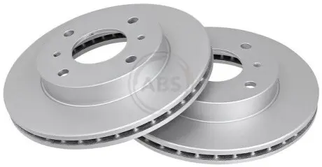 Фото Диск гальмівний (передній) Nissan Almera 00-/Primera -02 (256x22) A.B.S. (16063) зображення 1