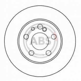 Тормозной диск A.B.S. 16111 (фото 1)