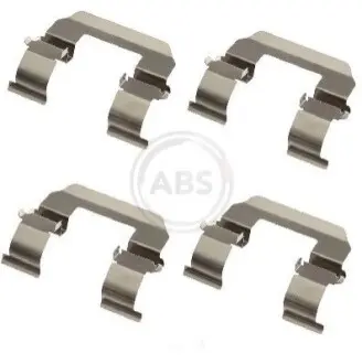 Фото Гальмівні колодки (монтажний набір) A.B.S. (1617Q) зображення 1