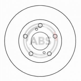 Тормозной диск A.B.S. 16232 (фото 1)