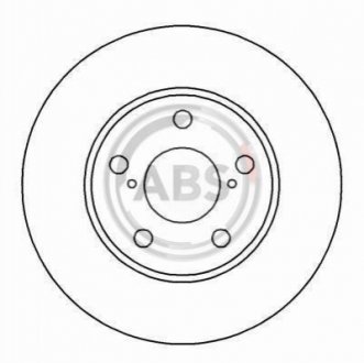 Тормозной диск A.B.S. 16245 (фото 1)