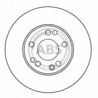 Тормозной диск A.B.S. 16260 (фото 1)