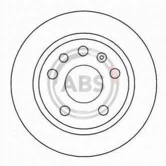 Тормозной диск A.B.S. 16262