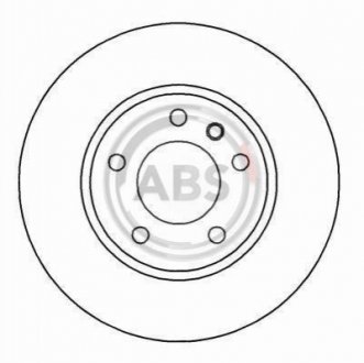 Гальмівний диск - A.B.S. (569053, 90487103) A.B.S. 16263 (фото 1)