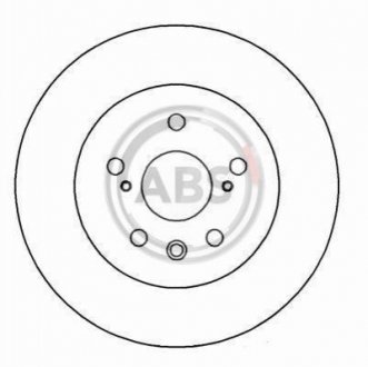 Гальмівний диск - A.B.S. (4243133050, 4243148030, 4243133030) A.B.S. 16277 (фото 1)