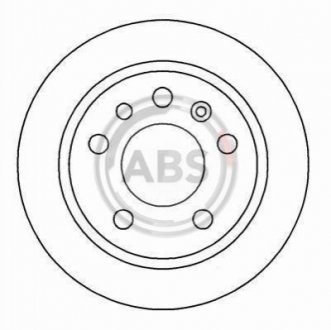 Тормозной диск A.B.S. 16287