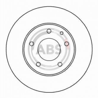 Тормозной диск A.B.S. 16456 (фото 1)