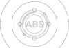 Гальмівний диск - A.B.S. 16476 (MB857763, MB857762, MR249357)