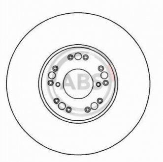 Тормозной диск A.B.S. 16493 (фото 1)