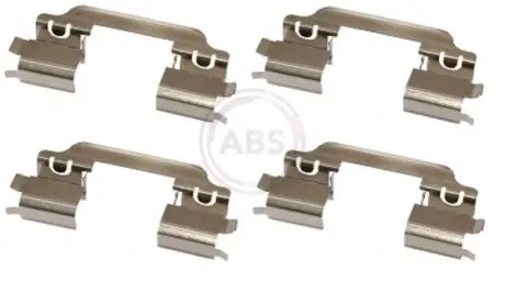 Фото 1 — Планка супорта (переднього) прижимна (к-кт) MB Citan 12-/Renault Kangoo 08- A.B.S. (1649Q) Фото Планка супорта (переднього) прижимна (к-кт) MB Citan 12-/Renault Kangoo 08- A.B.S. (1649Q) зображення 1