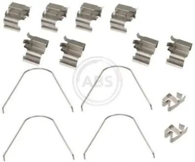 Фото 1 — Гальмівні колодки (монтажний набір) A.B.S. (1651Q) Фото Гальмівні колодки (монтажний набір) A.B.S. (1651Q) зображення 1