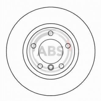 Тормозной диск A.B.S. 16537 (фото 1)