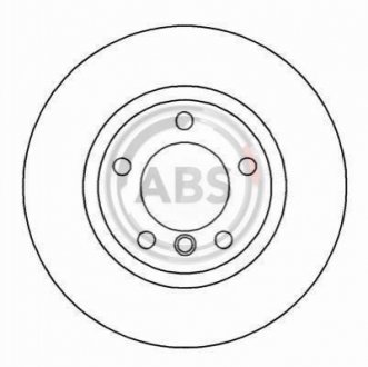 Гальмівний диск A.B.S. 16537