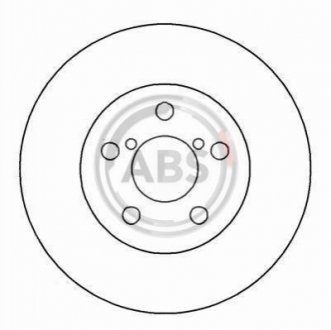 Тормозной диск A.B.S. 16554