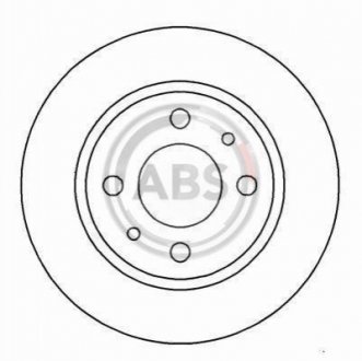 Гальмівний диск A.B.S. 16596 (фото 1)