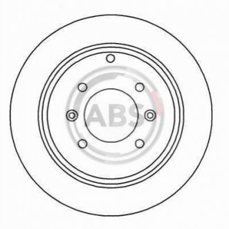 Тормозной диск - A.B.S. (4246L7, 4246T6, 4246T7) A.B.S. 16647 (фото 1)