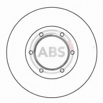 Тормозной диск A.B.S. 16656 (фото 1)