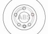 Гальмівний диск - A.B.S. 16657 (701615301F, 7D0615301C)