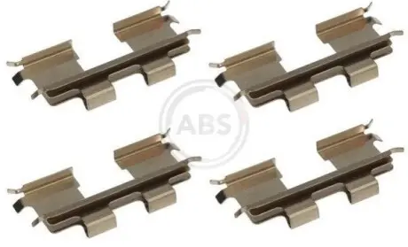 Ремкомплект гальмiвних колодок A.B.S. 1667Q Купити в Україні