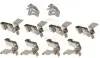 Гальмівні колодки (монтажний набір) A.B.S. (1671Q) зображення 1