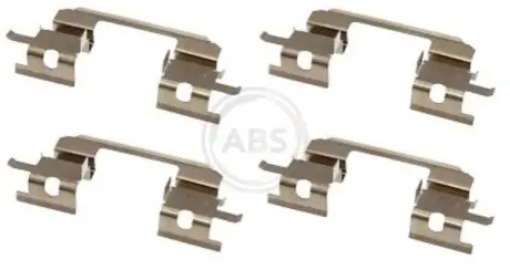 Комплектуючі гальмівних колодок A.B.S. 1672Q