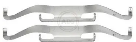 Фото Гальмівні колодки (монтажний набір) A.B.S. (1681Q) зображення 1