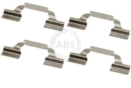 Фото 1 — Гальмівні колодки (монтажний набір) A.B.S. (1685Q) Фото Гальмівні колодки (монтажний набір) A.B.S. (1685Q) зображення 1