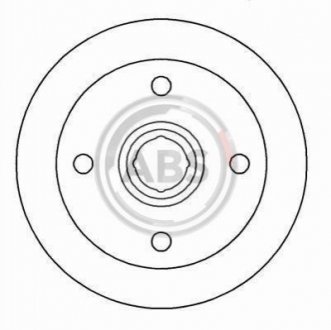 Гальмівний диск A.B.S. 16874 (фото 1)