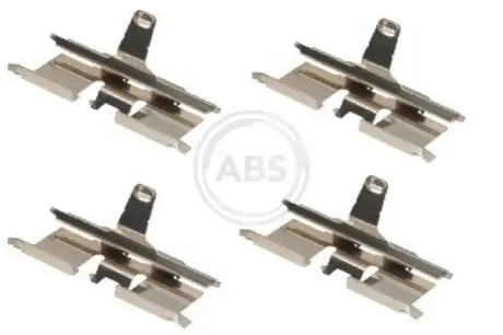 Фото Гальмівні колодки (монтажний набір) A.B.S. (1692Q) зображення 1