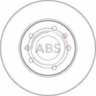 Гальмівний диск A.B.S. 17011 (фото 1)