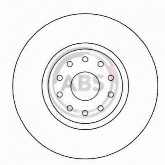 Тормозной диск A.B.S. 17014 (фото 1)