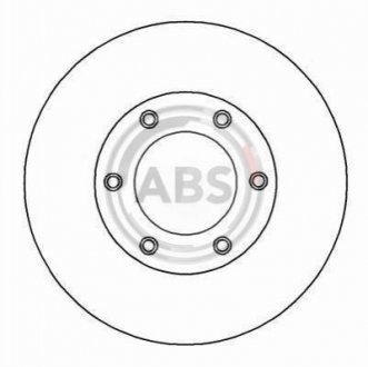 Гальмівні диски A.B.S. 17015