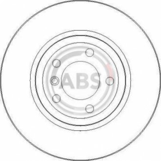 Тормозной диск A.B.S. 17025 (фото 1)