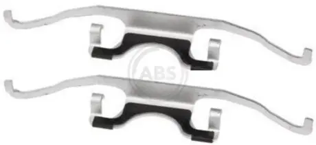 Фото Гальмівні колодки (монтажний набір) A.B.S. (1702Q) зображення 1