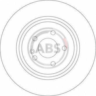 Тормозной диск A.B.S. 17052