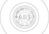Тормозной диск A.B.S. 17058 (фото 2)