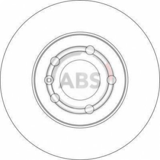 Тормозной диск A.B.S. 17059 (фото 1)