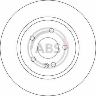 Тормозной диск A.B.S. 17109
