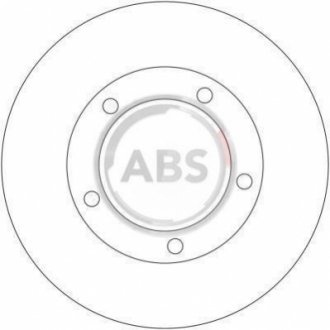 Гальмівний диск A.B.S. 17189 (фото 1)