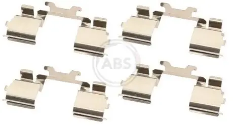 Комплектуючі гальмівних колодок A.B.S. 1725Q Купити в Україні