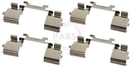 Фото 1 — Монтажний набір гальмівних колодок A.B.S. (1730Q) Фото Монтажний набір гальмівних колодок A.B.S. (1730Q) зображення 1
