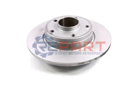 Фото Диск гальмівний (задній) Renault Trafic/Opel Vivaro 01- (280х12) (+ABS) A.B.S. (17330) зображення 1