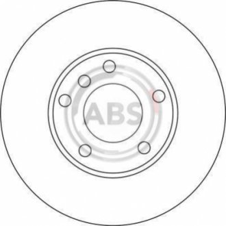 Тормозной диск - A.B.S. (34111165859, 34116767059, 34110392525) A.B.S. 17335 (фото 1)