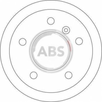 Тормозной диск A.B.S. 17347