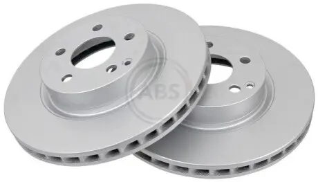 Фото Диск гальмівний (передній) MB E-class (W211)/CLS (C219) (312x28) A.B.S. (17403) зображення 1