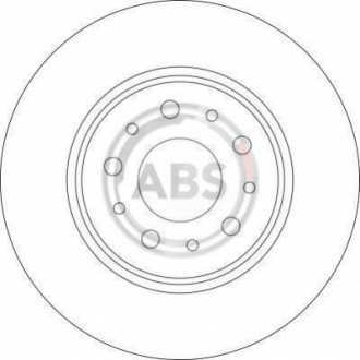 Тормозной диск A.B.S. 17411