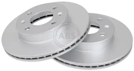 Фото Диск гальмівний (передній) Hyundai Getz 02-10 (241x19) A.B.S. (17549) зображення 1