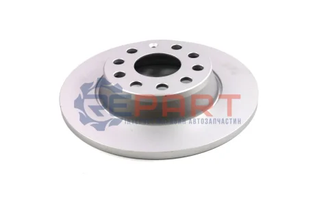 Диск гальмівний (задній) Audi A3/Skoda Octavia/Superb/VW Golf/Passat 03- (282x12) (з покр.) (повний) A.B.S. 17628 Купити в Україні