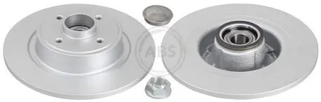 Фото Диск гальмівний (задній) Renault Scenic II 03- (274x11) (+ABS) A.B.S. (17728C) зображення 1